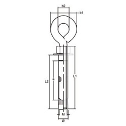 ARO IDEAL PARA SUJETAR REDES DE SEGURIDAD.