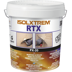 Mortero Isolxtrem system RTX-G