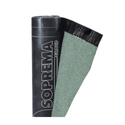 Lámina impermeabilizante autoprotegida