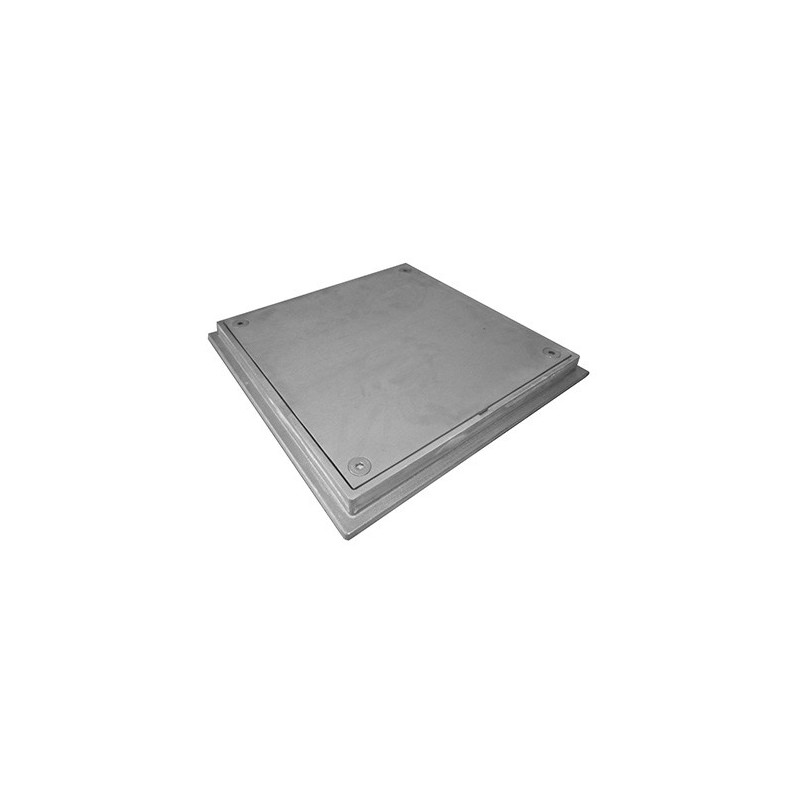 Tapa Estanca Aluminio Liso