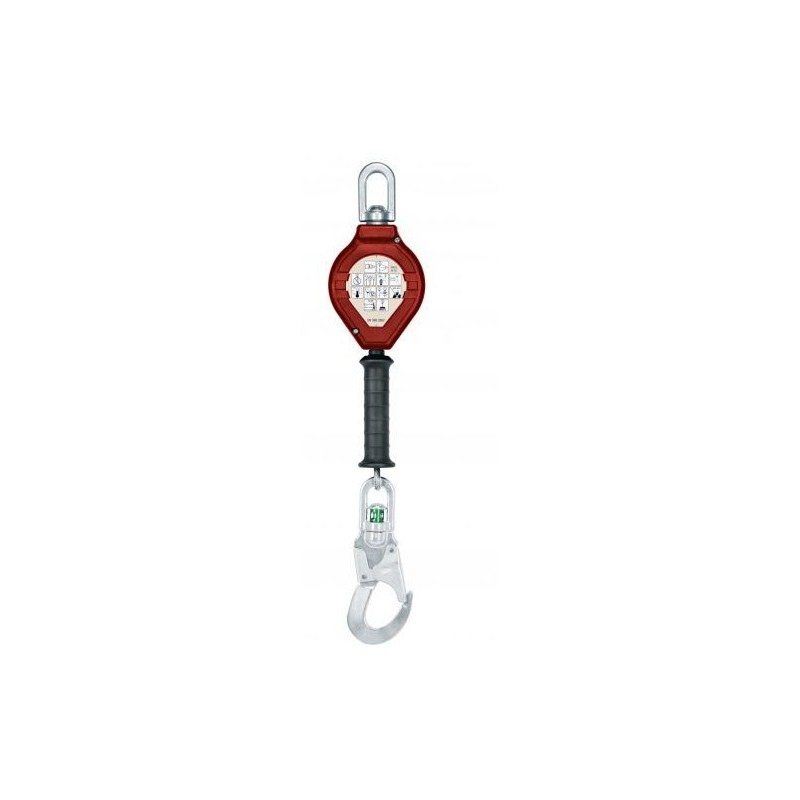 Retráctil cable acero de 3 m de longitud y Ø4 mm