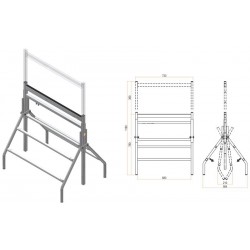 Caballete Multiuso Mod.90...