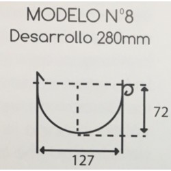 Junta de Dilatación Canalón Semicircular