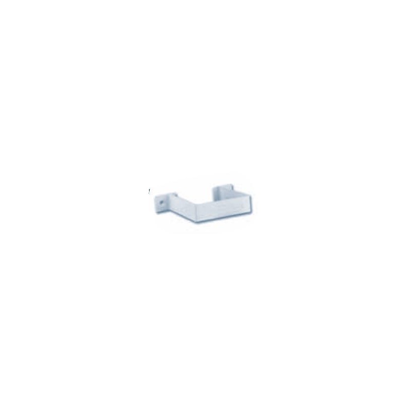 Abrazadera tubo cuadrado PVC