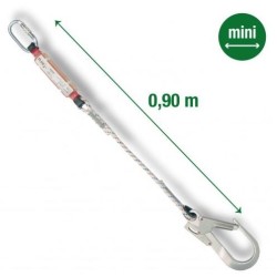 Anticaídas con absorbedor de energía de elongación reducida (elongación máxima 0,7 m)