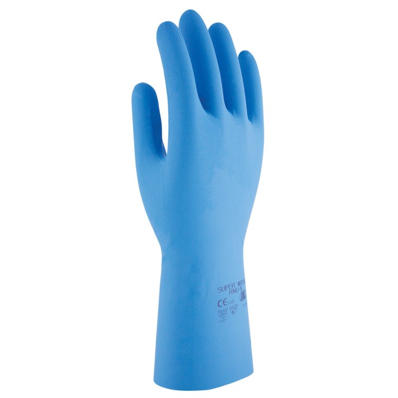 Guante Super Nitril BL Azul