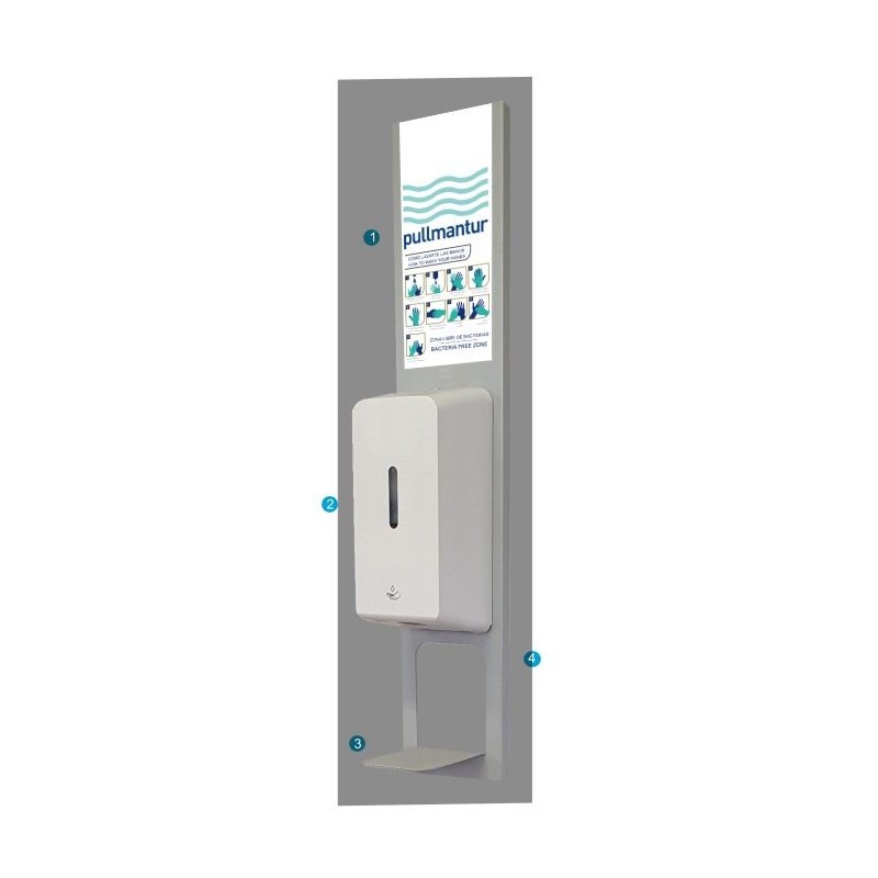 dosificador de gel pared