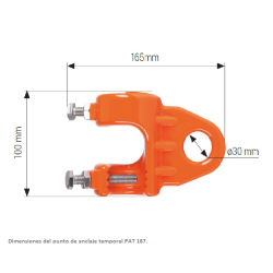 Punto Anclaje PAT 187