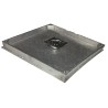 TAPA ESTANCA RELLENABLE CON SUMIDERO INOX
