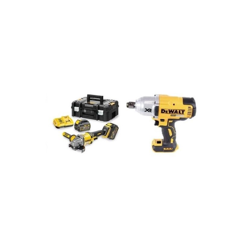 KIT XR Flexvolt Amoladora 54V + Llave Impacto 18V CPROF549