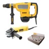 Kit 4 Martillo + Amoladora 115 + Conjunto Punteros