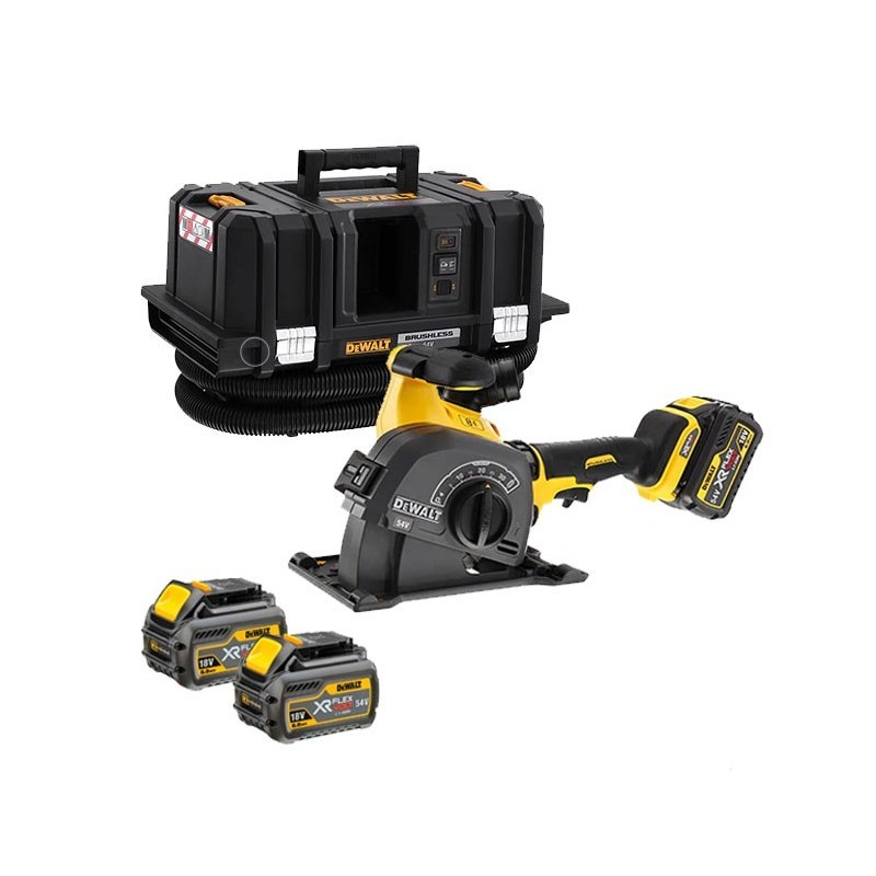 KIT XR Flexvolt 54V Rozadora + Aspirador CPROF599