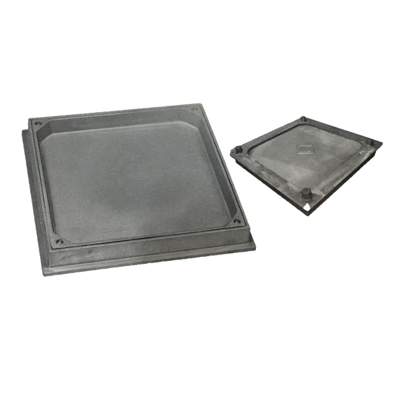 Tapa Estanca Aluminio Rellenable Normal