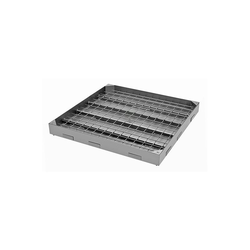 Tapa Estanca Reforzada Rellenable Acero Inoxidable