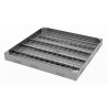 Tapa Estanca Reforzada Rellenable Acero Inoxidable