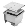 sumidero sifónico inox modelo industrial salida vertical