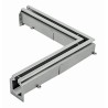 canal modular inoxidable modelo ranurado