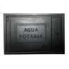 TAPA REGISTRO PARED ALUMINIO MOD. BLACK