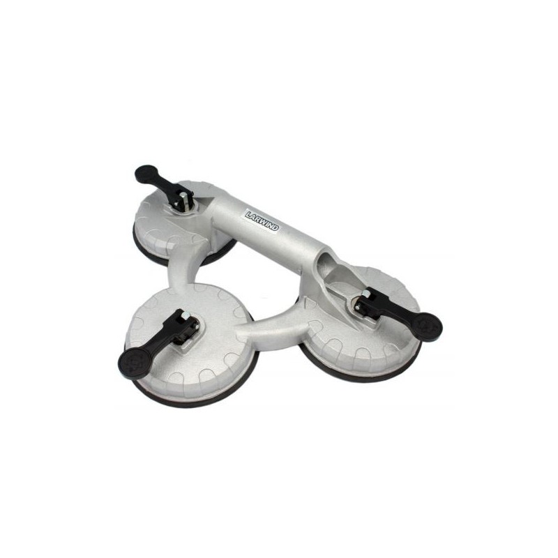 Ventosa Triple Aluminio Ø 123 mm