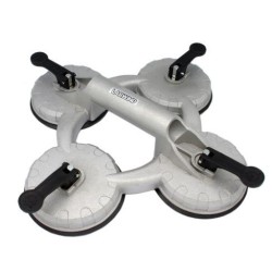 VENTOSA CUADRUPLE ALUMINIO Ø 123 MM