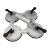 VENTOSA CUADRUPLE ALUMINIO Ø 123 MM