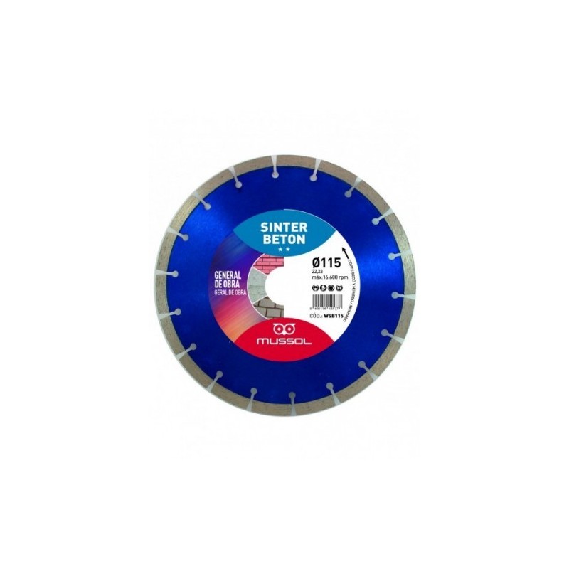 Disco Diamante Mod.Sinter Beton
