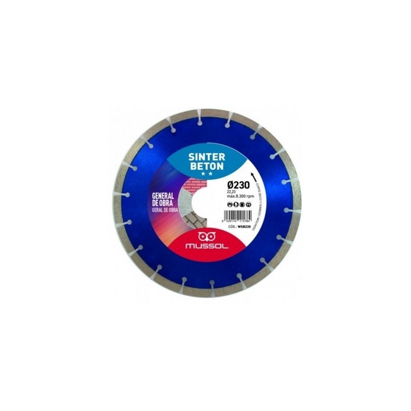 Disco Diamante Mod.Sinter Beton