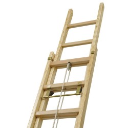 Escalera Madera Exten.Cuerda