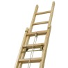 Escalera Madera Exten.Cuerda