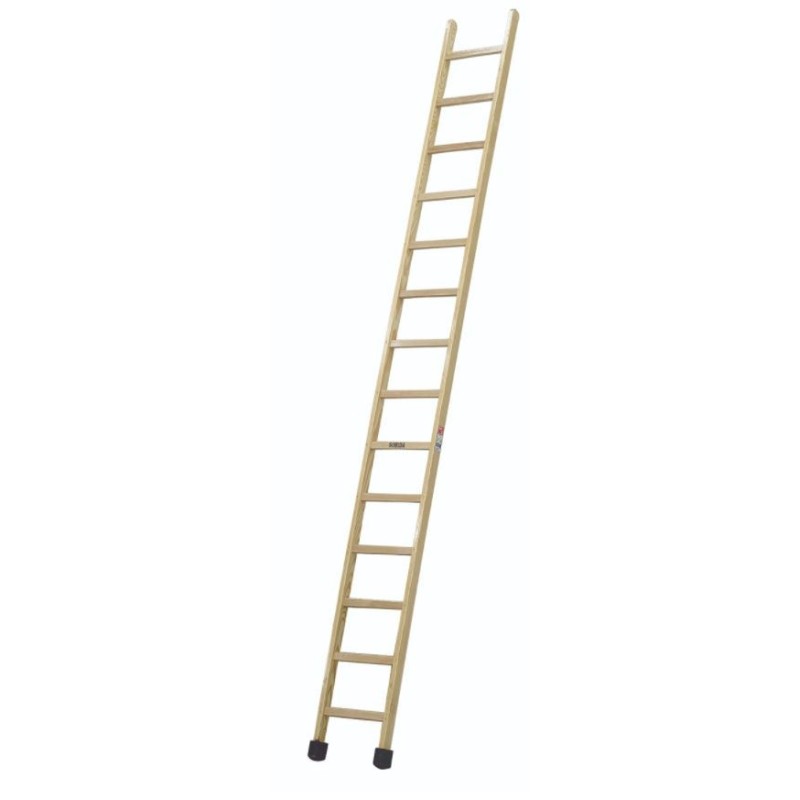 Escalera Madera 1 Tramo Barniz.