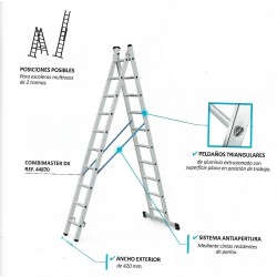 Escalera Combimaster DX 2 Tramos