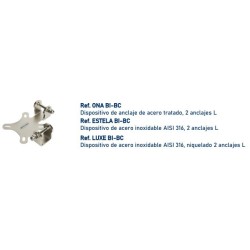 Anclaje BI-BC Mod.ONA/ESTELA/LUXE