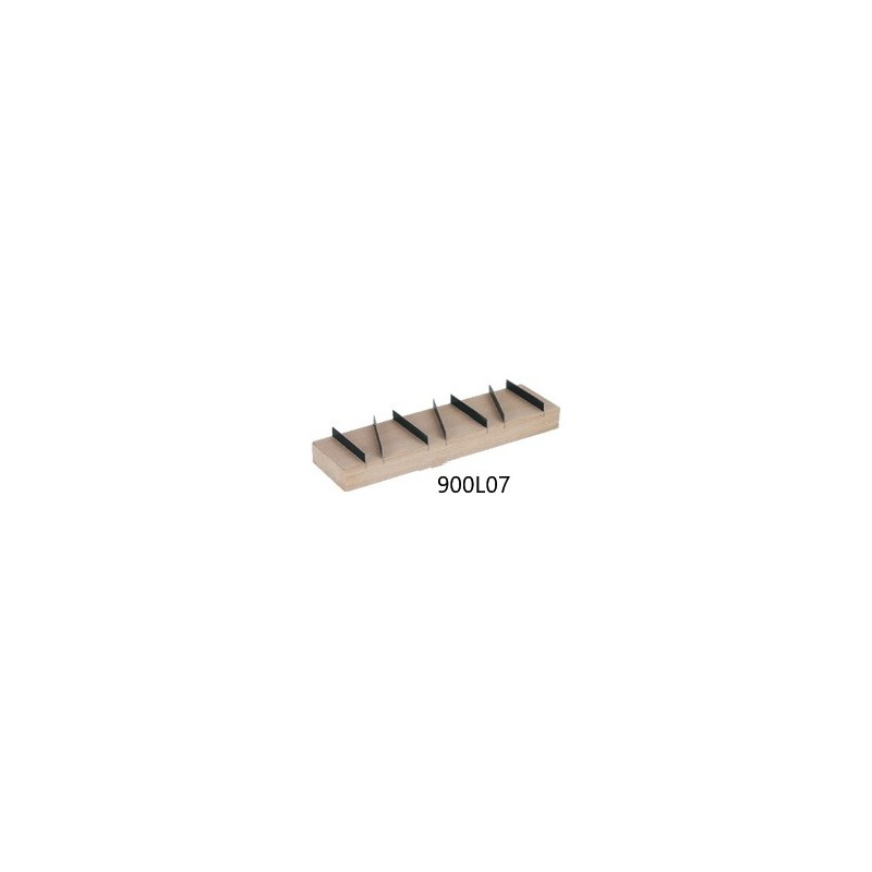 carril cuchilla lisa