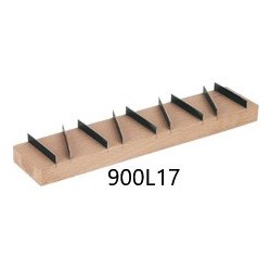 carril cuchilla lisa