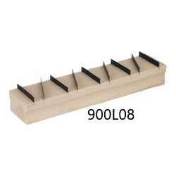 carril cuchilla lisa