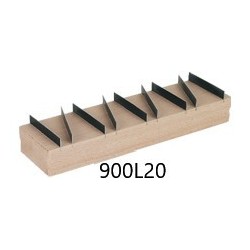 carril cuchilla lisa