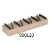 carril cuchilla lisa
