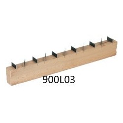 carril cuchilla lisa