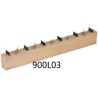 carril cuchilla lisa