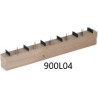 carril cuchilla lisa