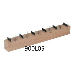 carril cuchilla lisa