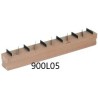 carril cuchilla lisa