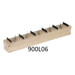 carril cuchilla lisa
