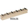 carril cuchilla lisa