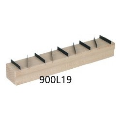 carril cuchilla lisa