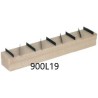 carril cuchilla lisa