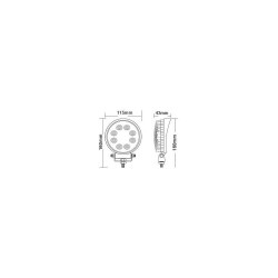 FARO DE TRABAJO 5121W424WL LED