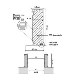SKYLUX IWINDOW2 FLEX MOTOR ZOCALO RECTO