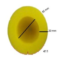 tubo coquilla proteccion de andamios