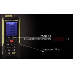 Medidor Laser Métrica Flash 120 Zoom